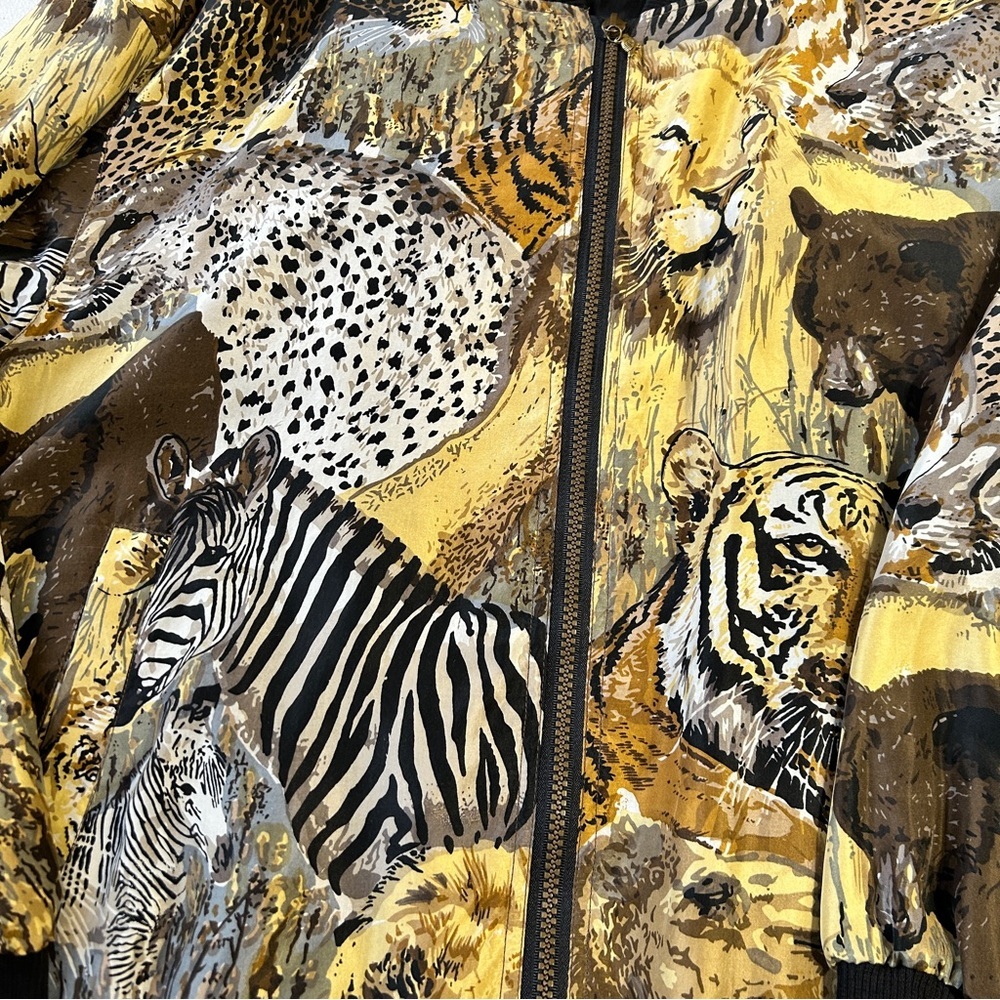 Atlantic Beach Silk Bomber Jacket - image 5